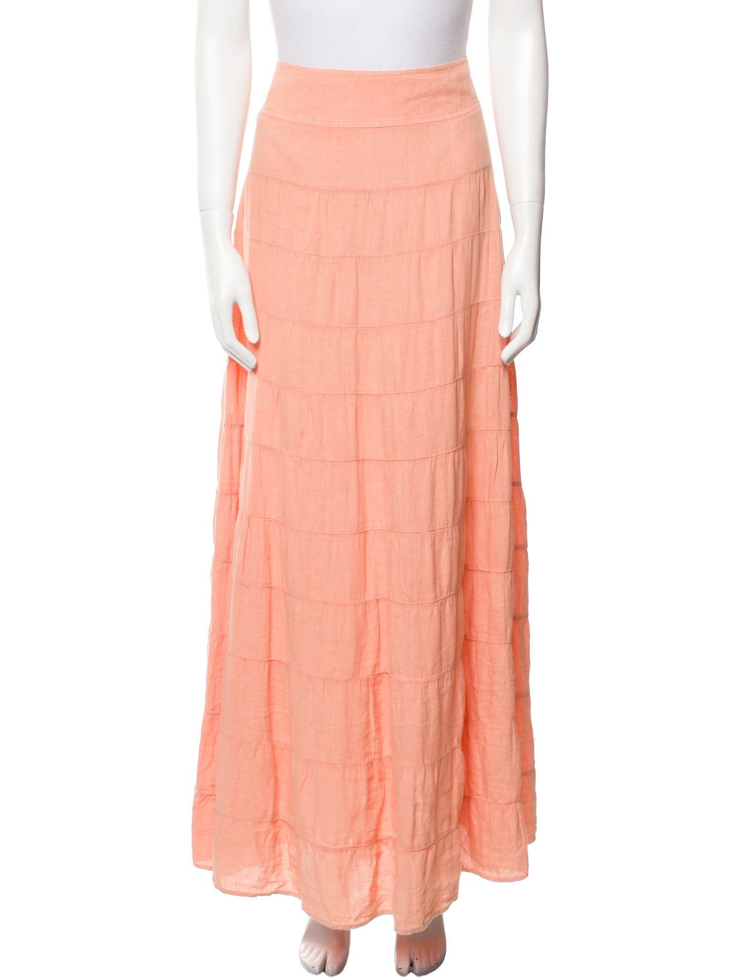 Calypso St. Barth Linen Long Skirt