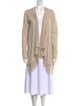 Calypso St. Barth Linen Open Front Sweater