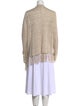 Calypso St. Barth Linen Open Front Sweater