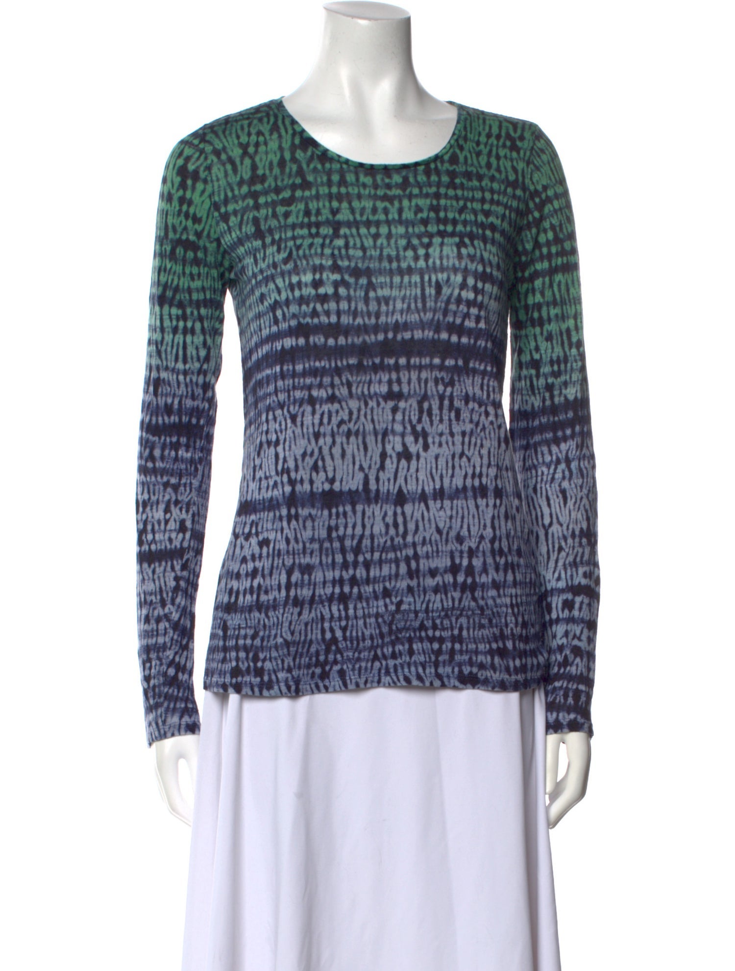 Calypso St. Barth Linen Printed Top