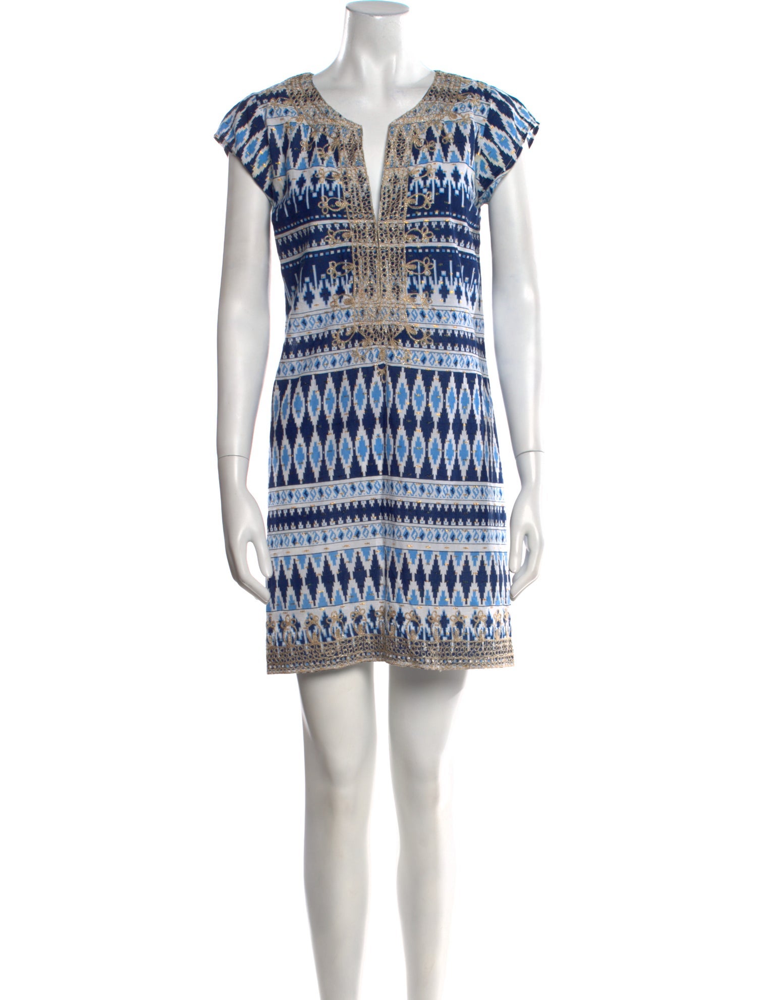 Calypso St. Barth Printed Mini Dress
