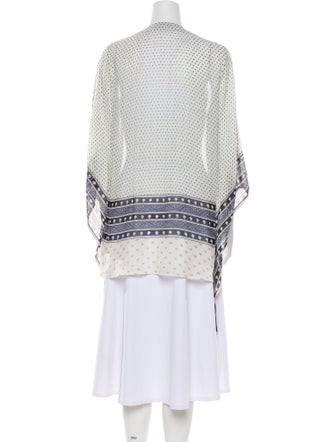 Calypso St. Barth Silk Printed Jacket