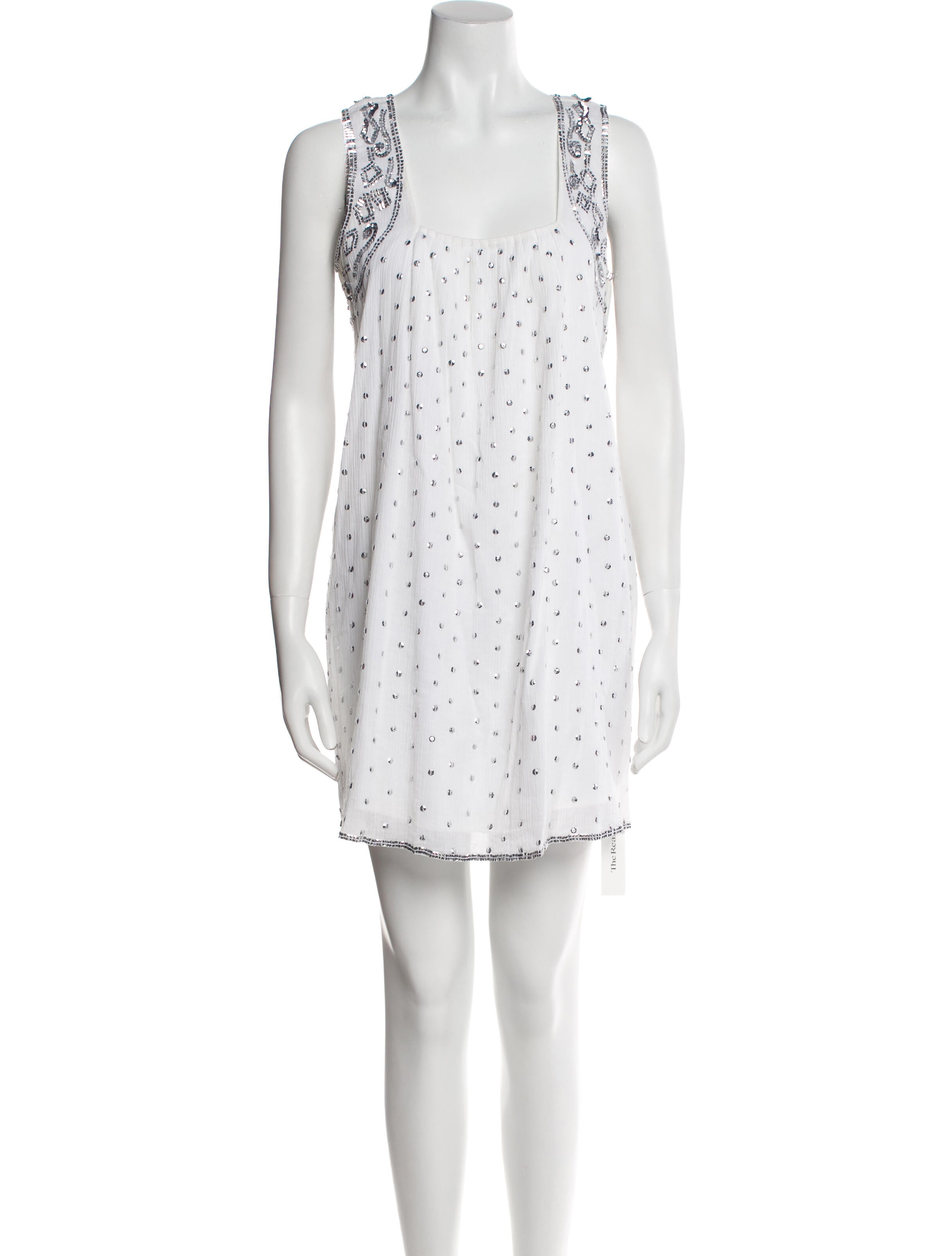 Calypso St. Barth Polka Dot Print Mini Dress