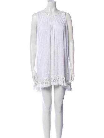 Calypso St. Barth Linen Midi Length Skirt