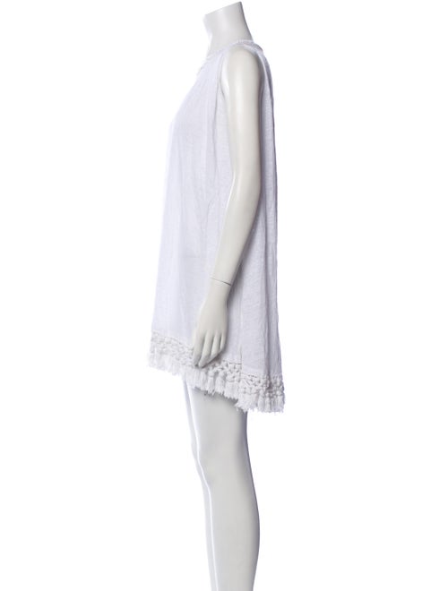 Calypso St. Barth Linen Midi Length Skirt