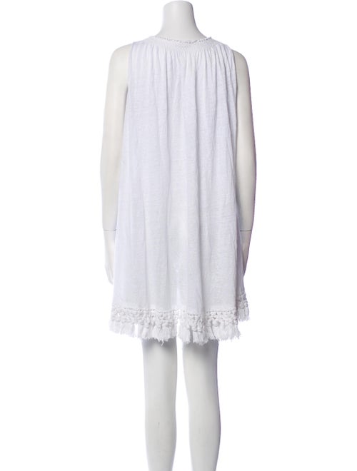 Calypso St. Barth Linen Midi Length Skirt