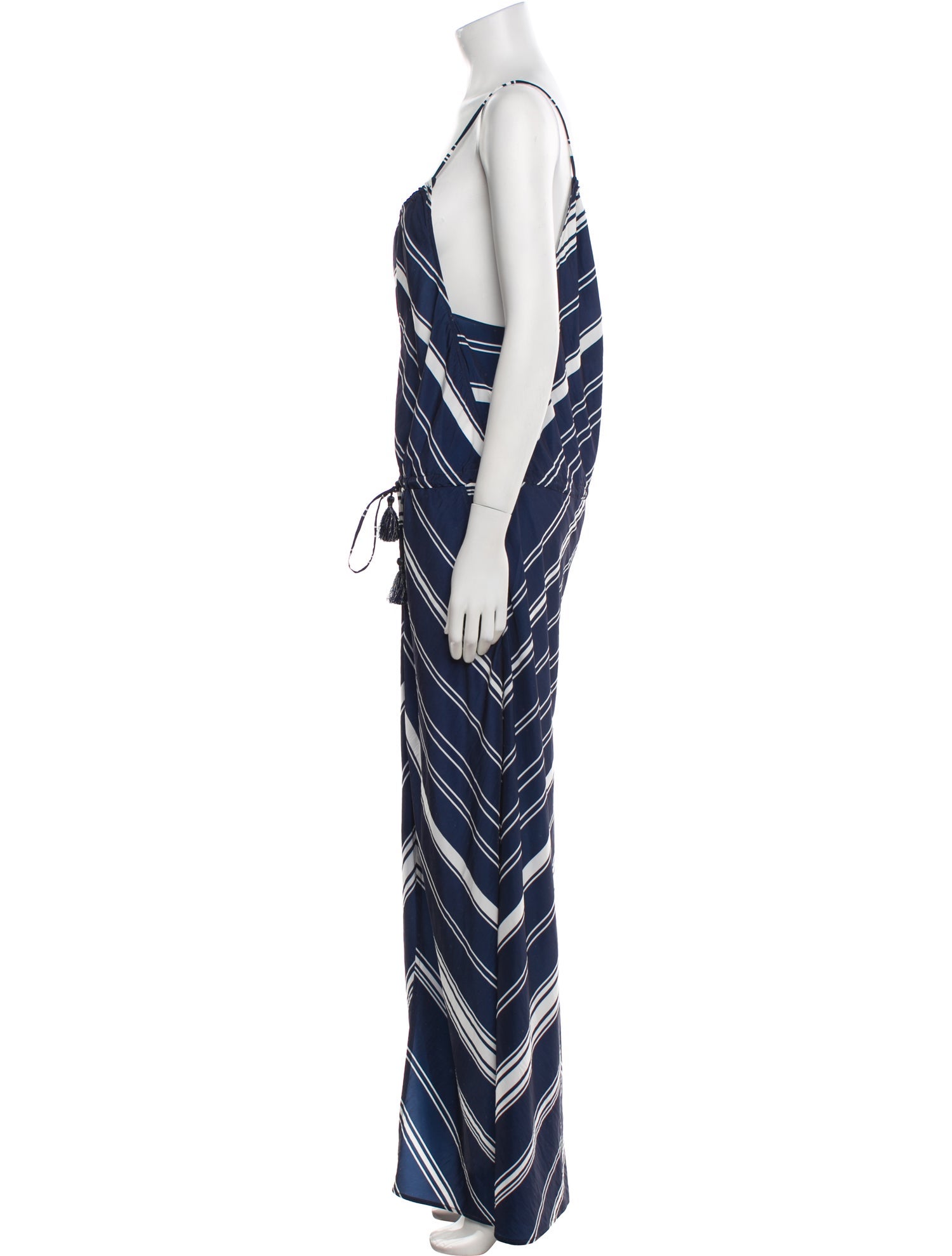 Calypso St. Barth Striped Long Dress