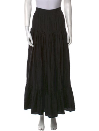 Calypso St. Barth Silk Midi Length Skirt