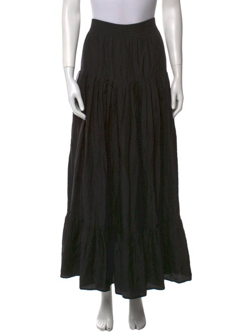 Calypso St. Barth Silk Midi Length Skirt