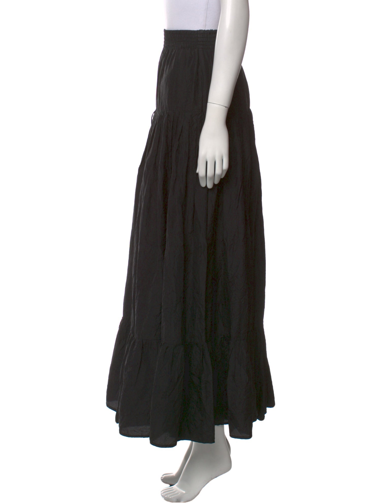 Calypso St. Barth Silk Midi Length Skirt