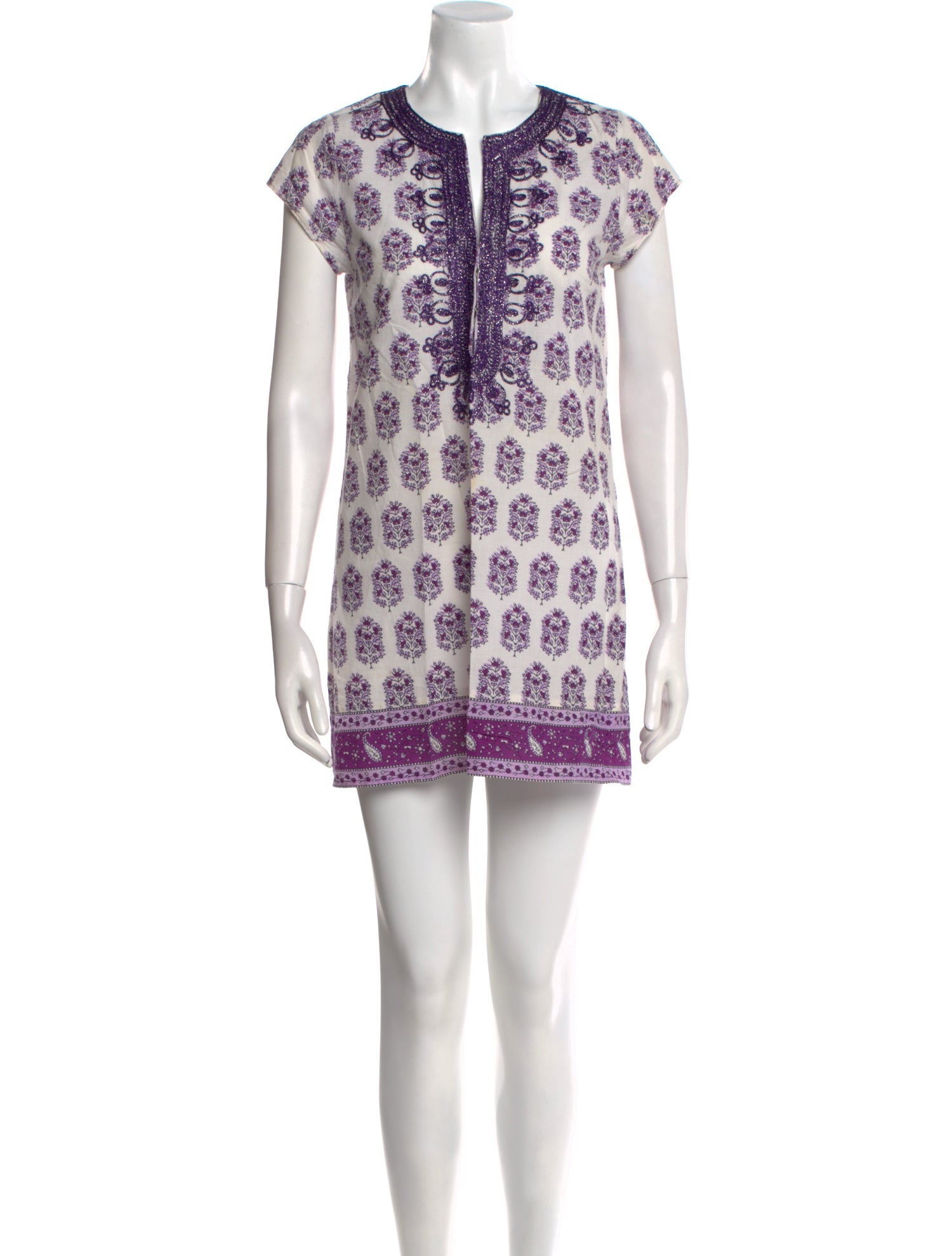 Calypso St. Barth Printed Mini Dress