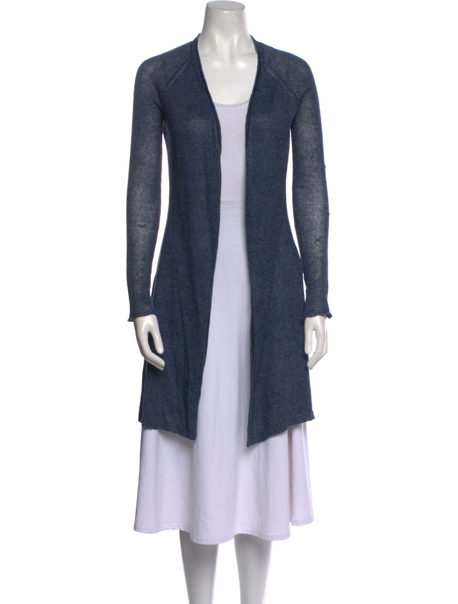 Calypso St. Barth Linen Open Front Sweater