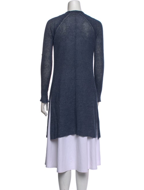 Calypso St. Barth Linen Open Front Sweater