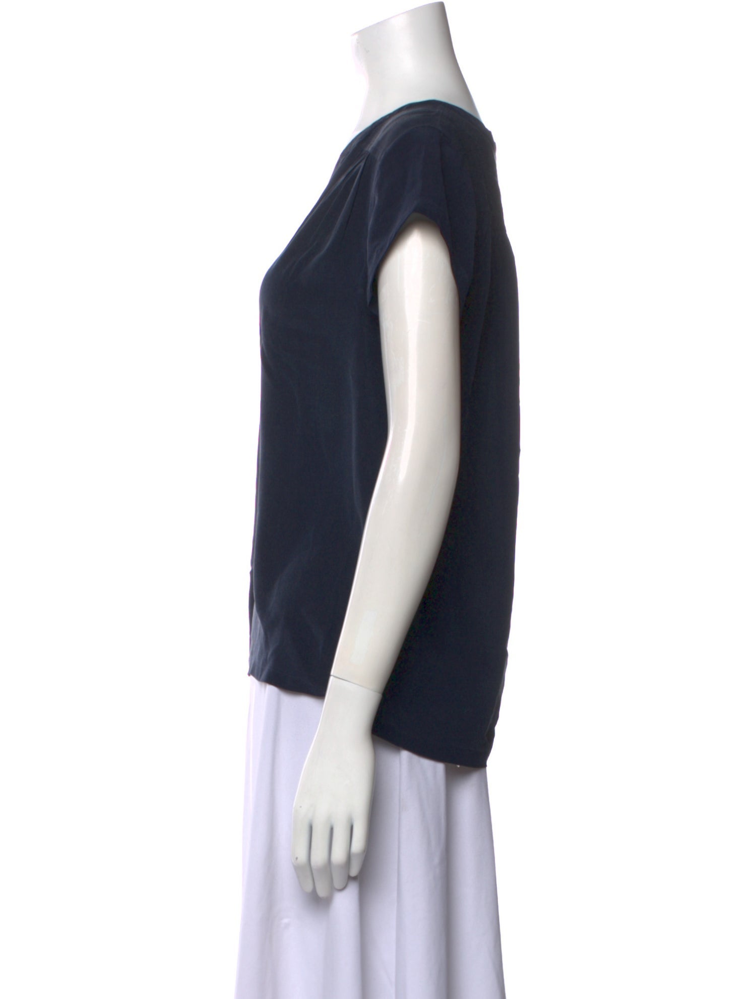 Calypso St. Barth Silk V-Neck Blouse