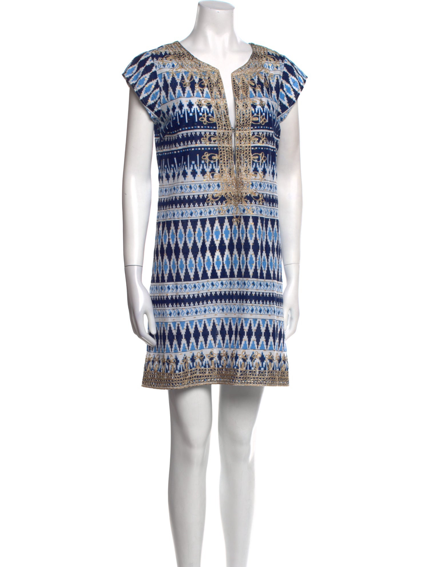 Calypso St. Barth Printed Mini Dress