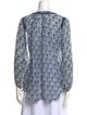 Calypso St. Barth Silk Printed Blouse