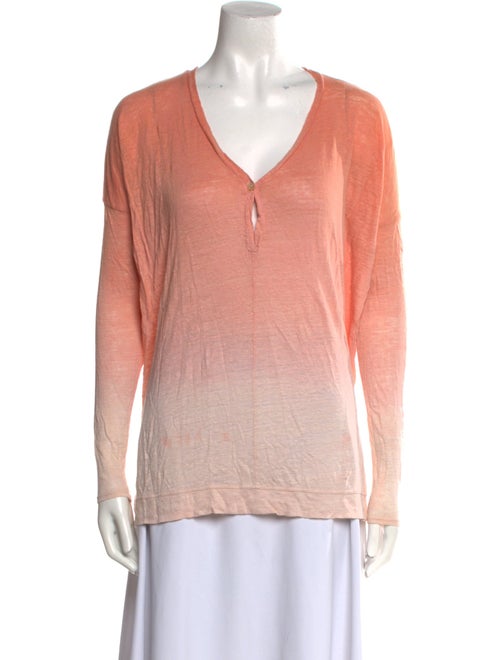 Calypso St. Barth Linen V-Neck Tunic
