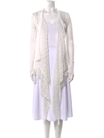 Calypso St. Barth Linen Open Front Sweater