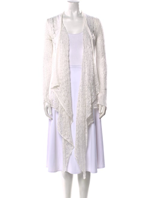 Calypso St. Barth Linen Open Front Sweater