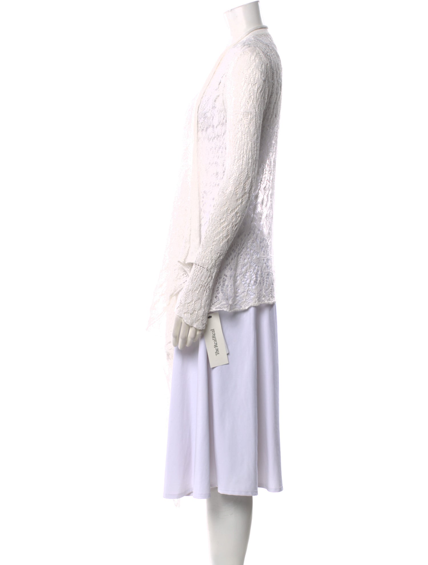 Calypso St. Barth Linen Open Front Sweater