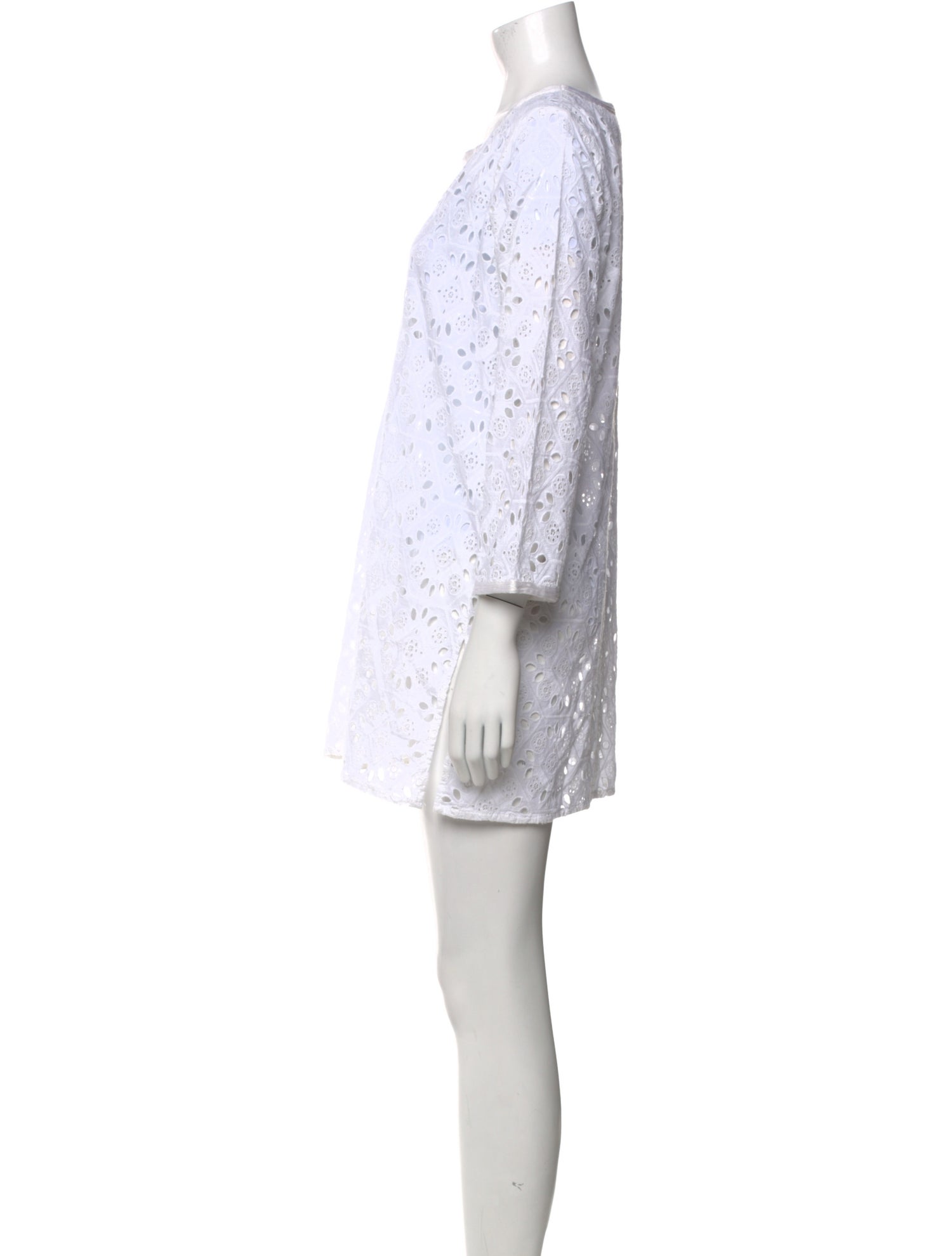 Calypso St. Barth V-Neck Mini Dress