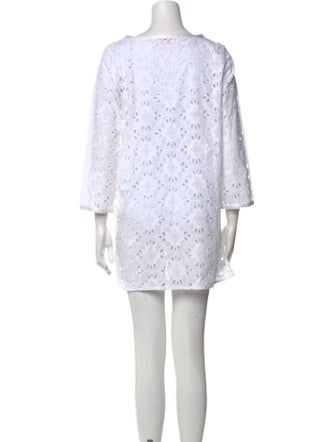 Calypso St. Barth V-Neck Mini Dress