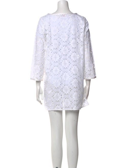 Calypso St. Barth V-Neck Mini Dress