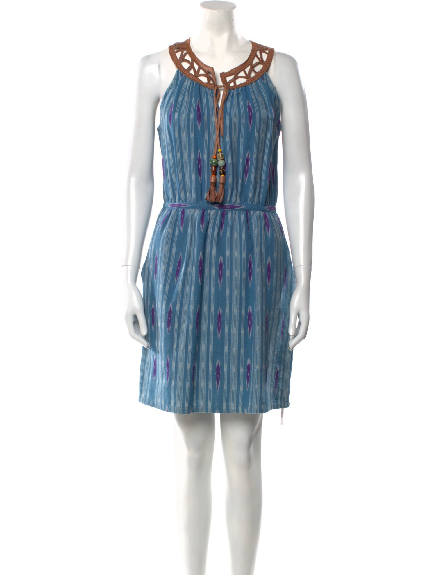 Calypso St. Barth Printed Knee-Length Dress