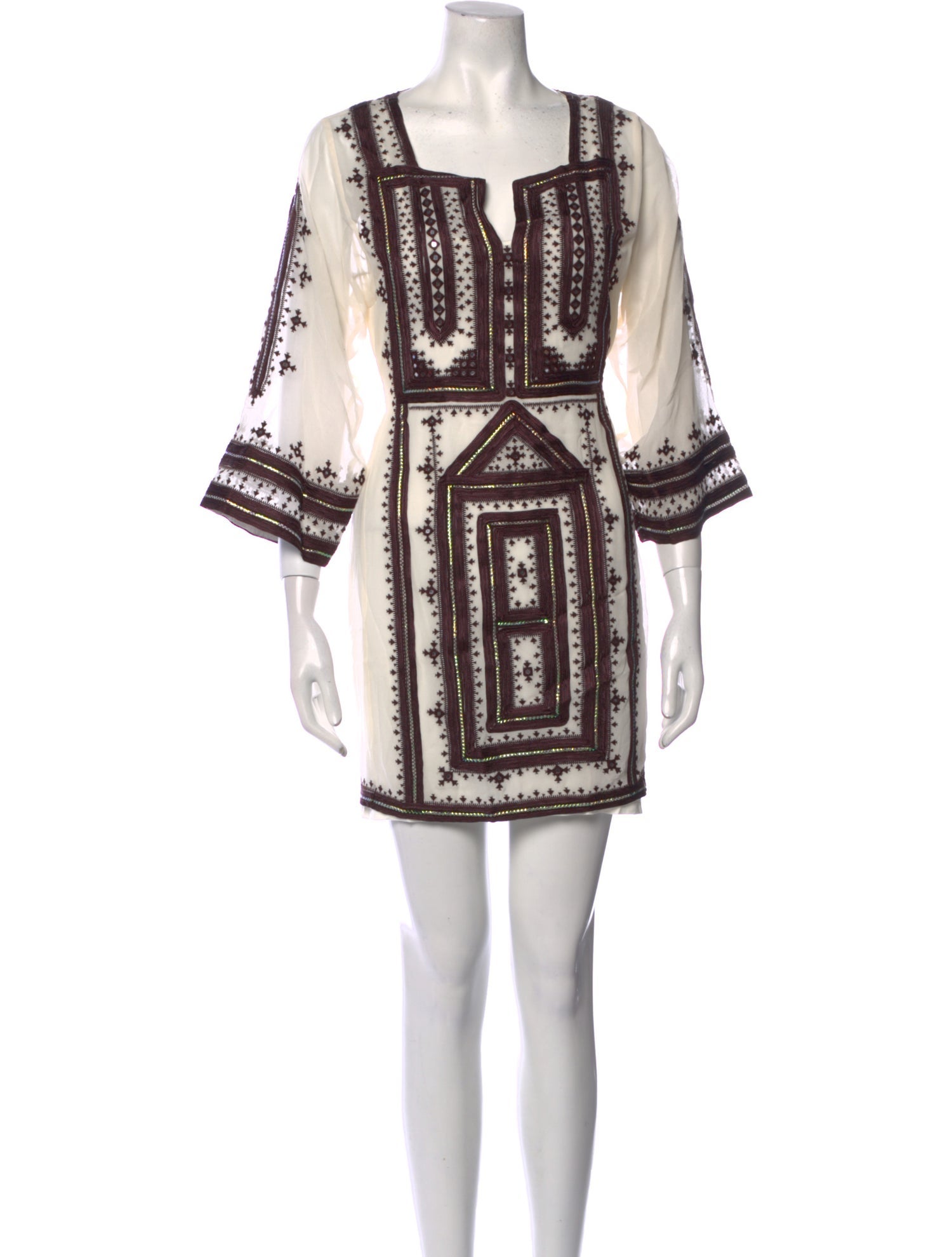 Calypso St. Barth Silk Mini Dress