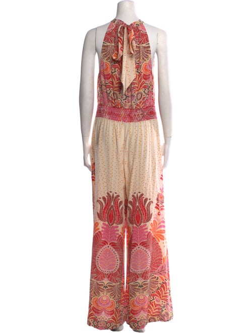 Calypso St. Barth Silk Printed Jumpsuit