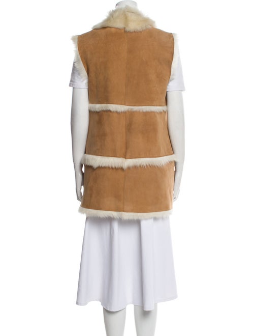 Calypso St. Barth Shearling Printed Fur Coat