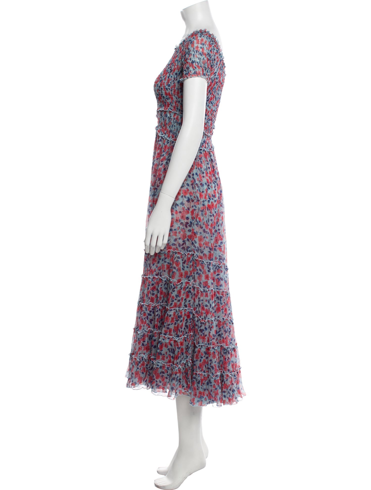 Calypso St. Barth Silk Long Dress