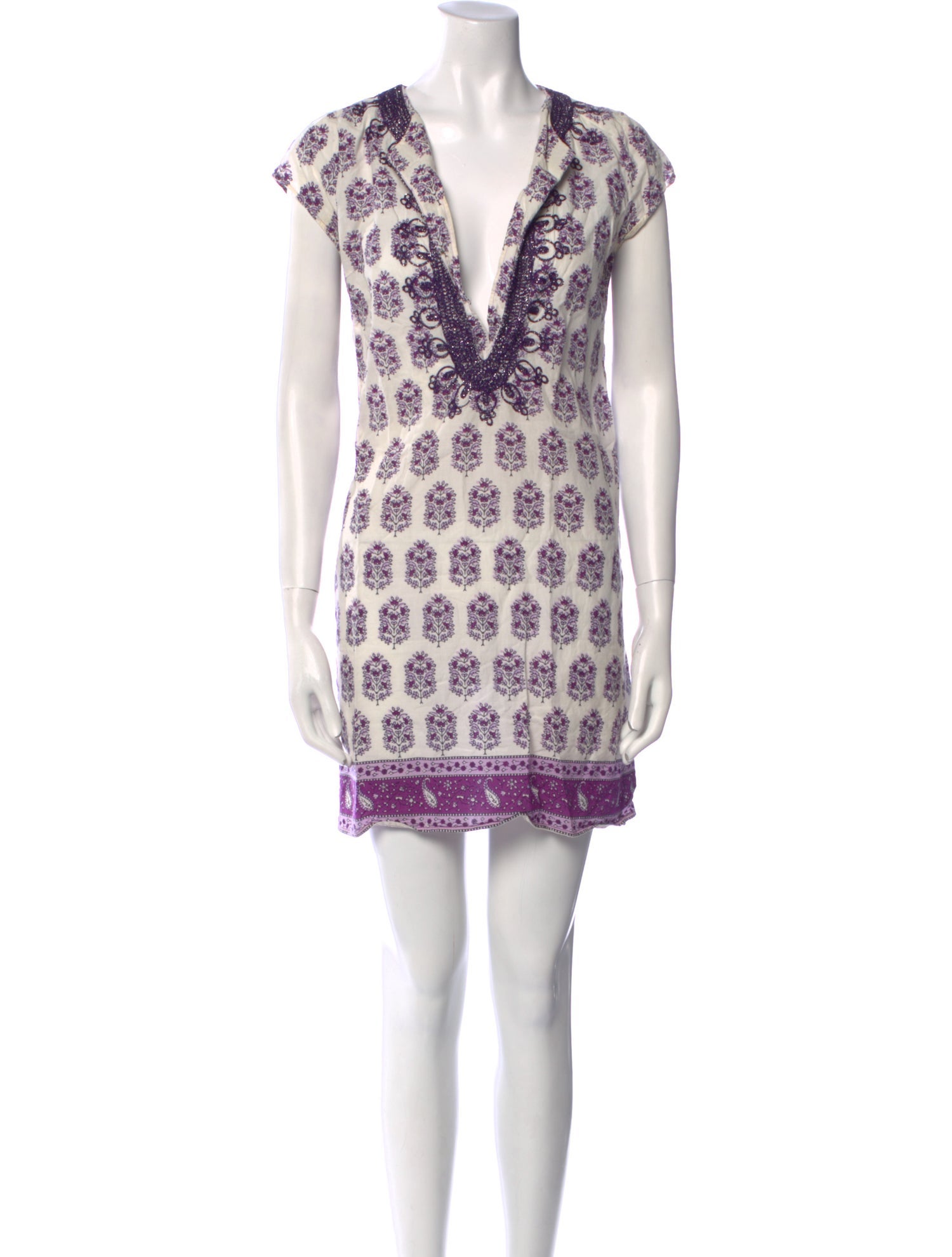 Calypso St. Barth Printed Mini Dress