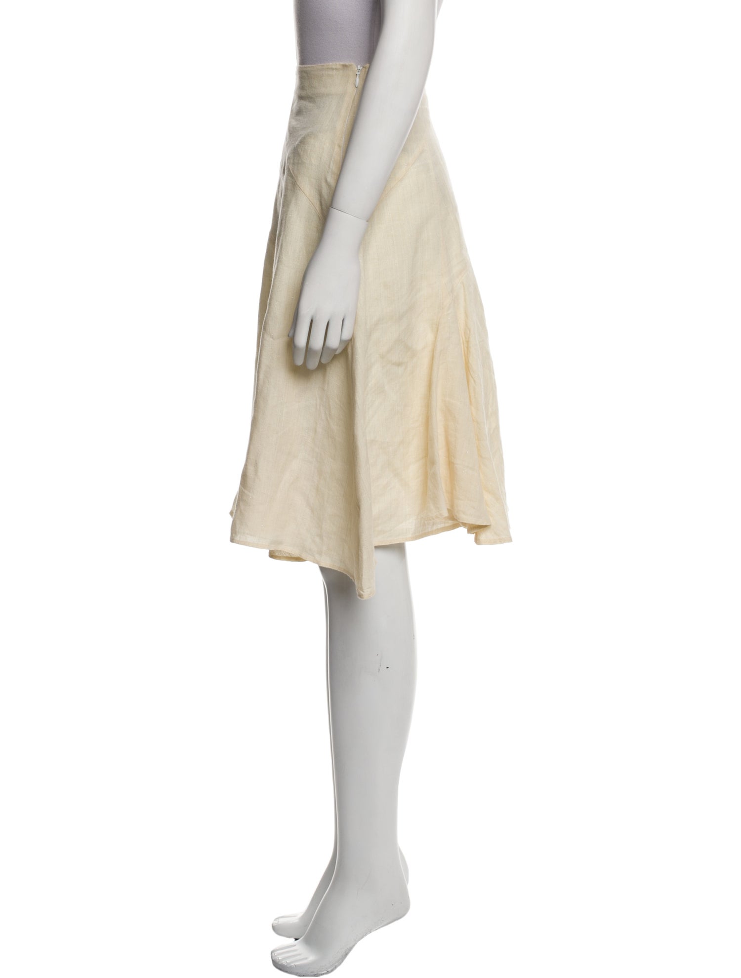 Calypso St. Barth Linen Knee-Length Skirt