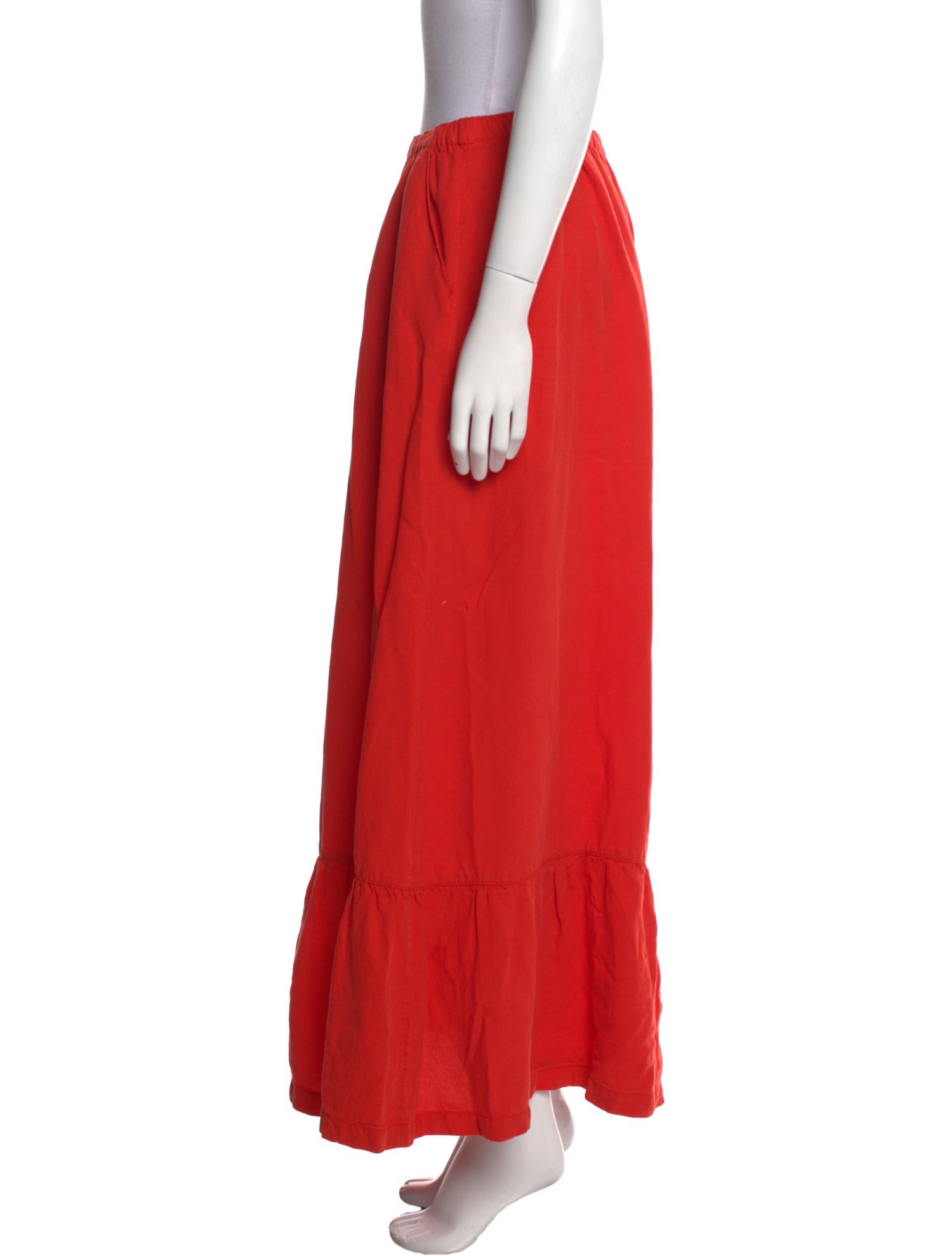 Calypso St. Barth Linen Midi Length Skirt