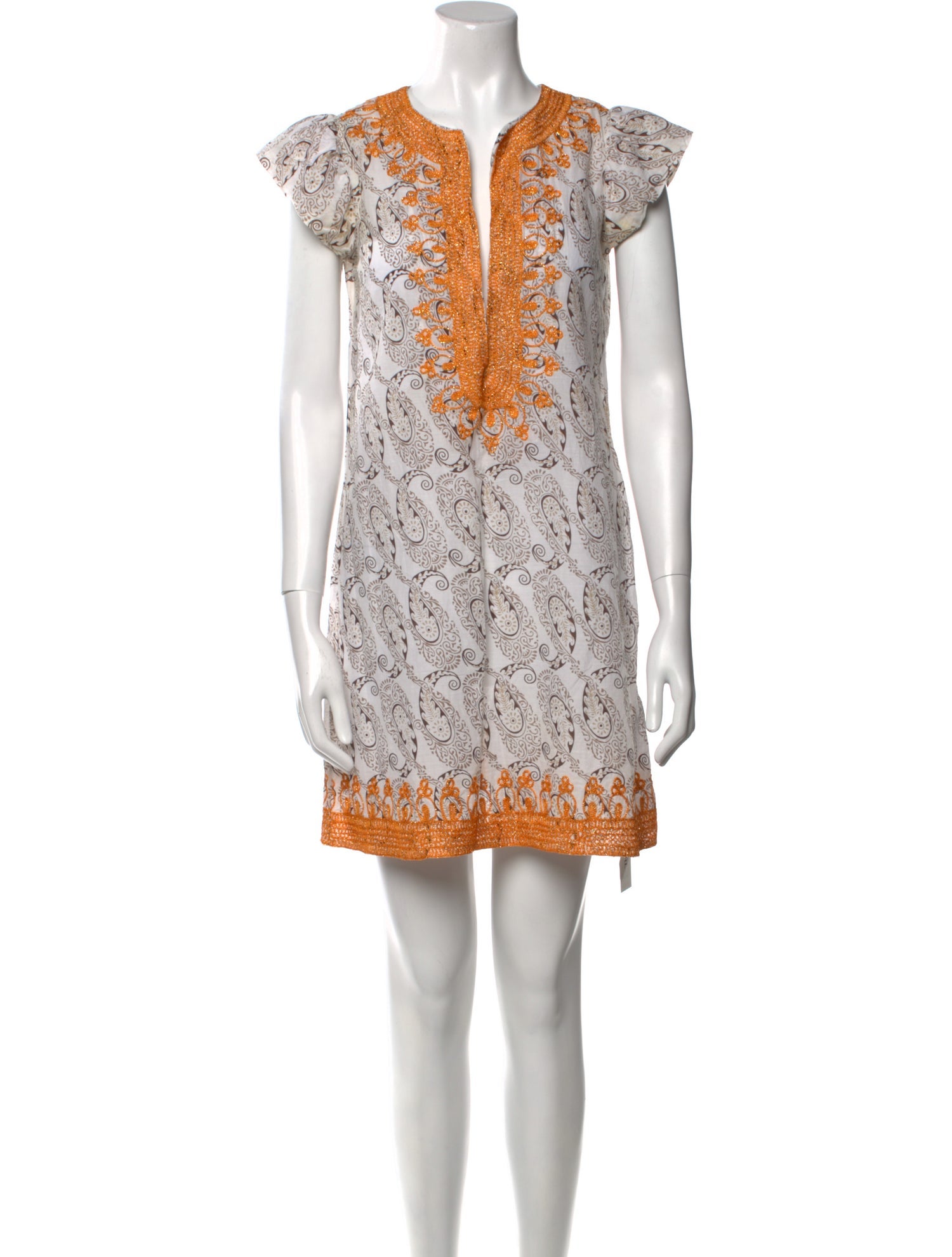 Calypso St. Barth Printed Mini Dress