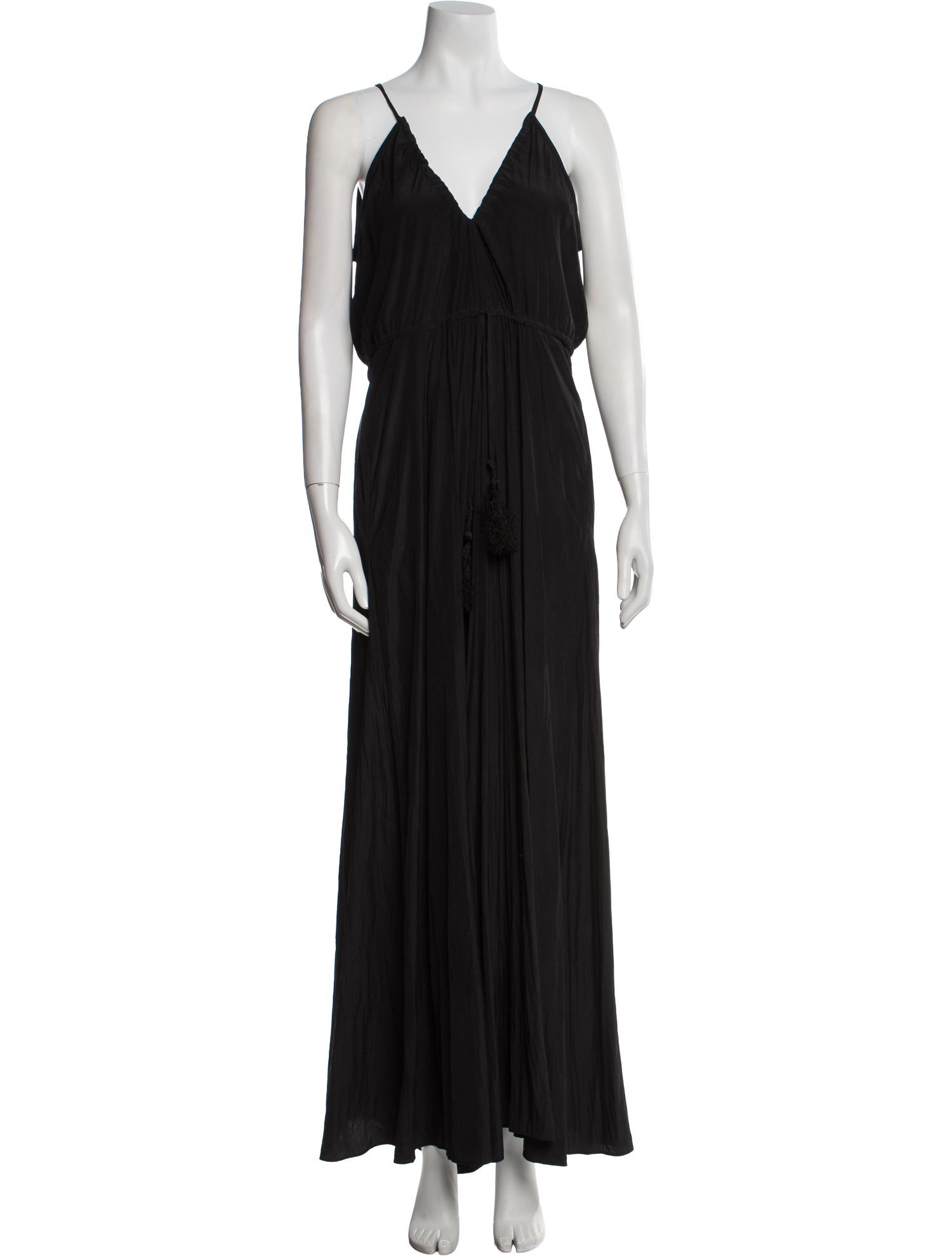 Calypso St. Barth V-Neck Long Dress