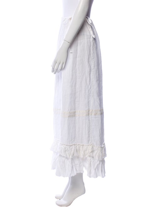 Calypso St. Barth Linen Midi Length Skirt