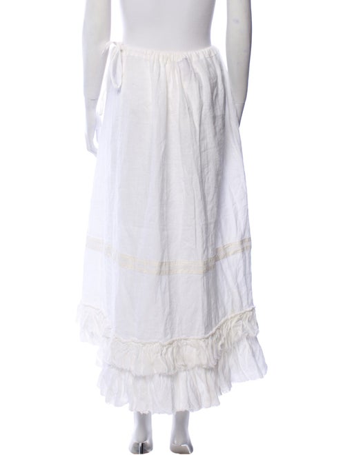 Calypso St. Barth Linen Midi Length Skirt