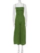 Calypso St. Barth Linen Square Neckline Jumpsuit