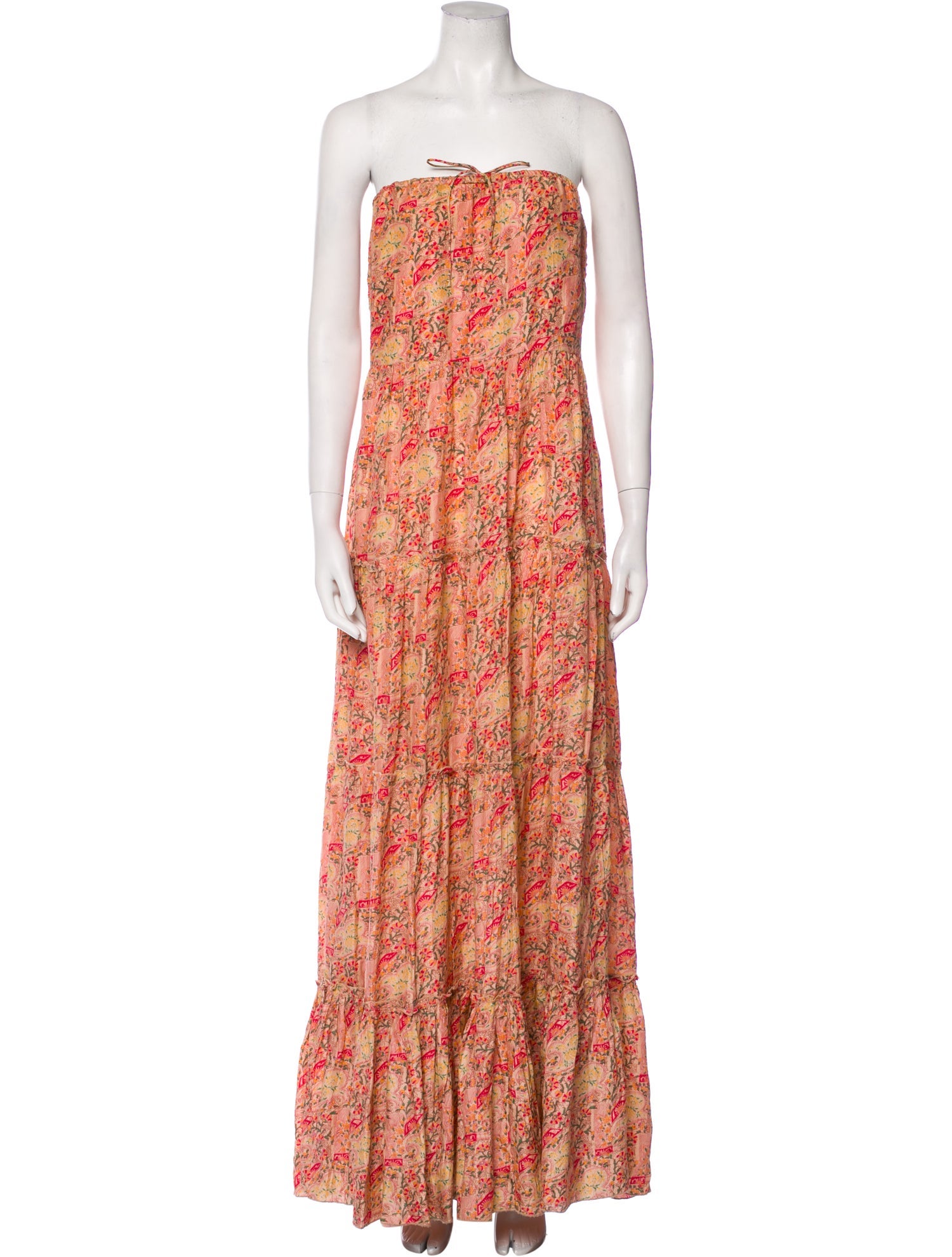 Calypso St. Barth Silk Long Dress
