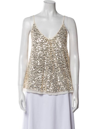 Calypso St. Barth Scoop Neck Sleeveless Top