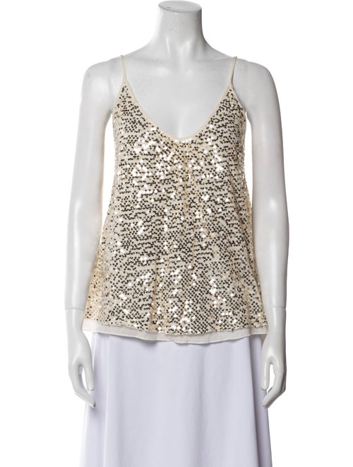 Calypso St. Barth Scoop Neck Sleeveless Top