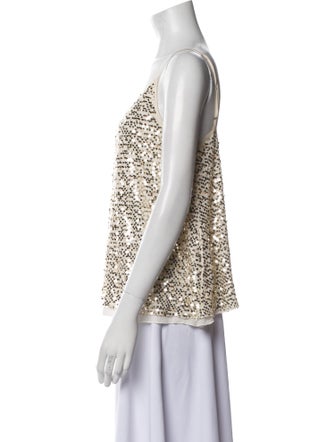 Calypso St. Barth Scoop Neck Sleeveless Top