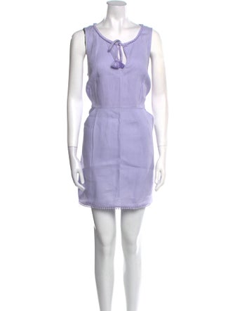 Calypso St. Barth Linen Mini Dress