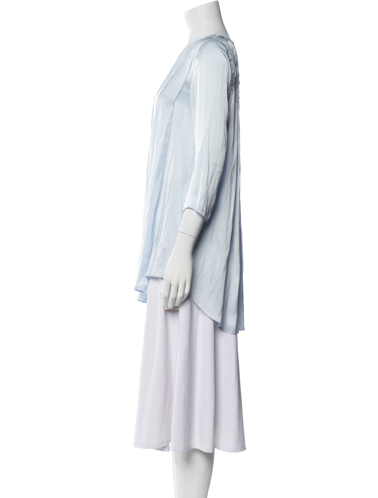 Calypso St. Barth Striped Bateau Neckline Tunic