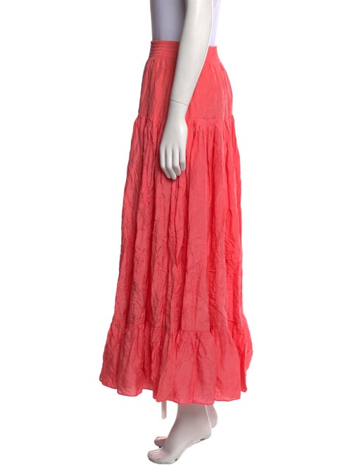 Calypso St. Barth Silk Midi Length Skirt