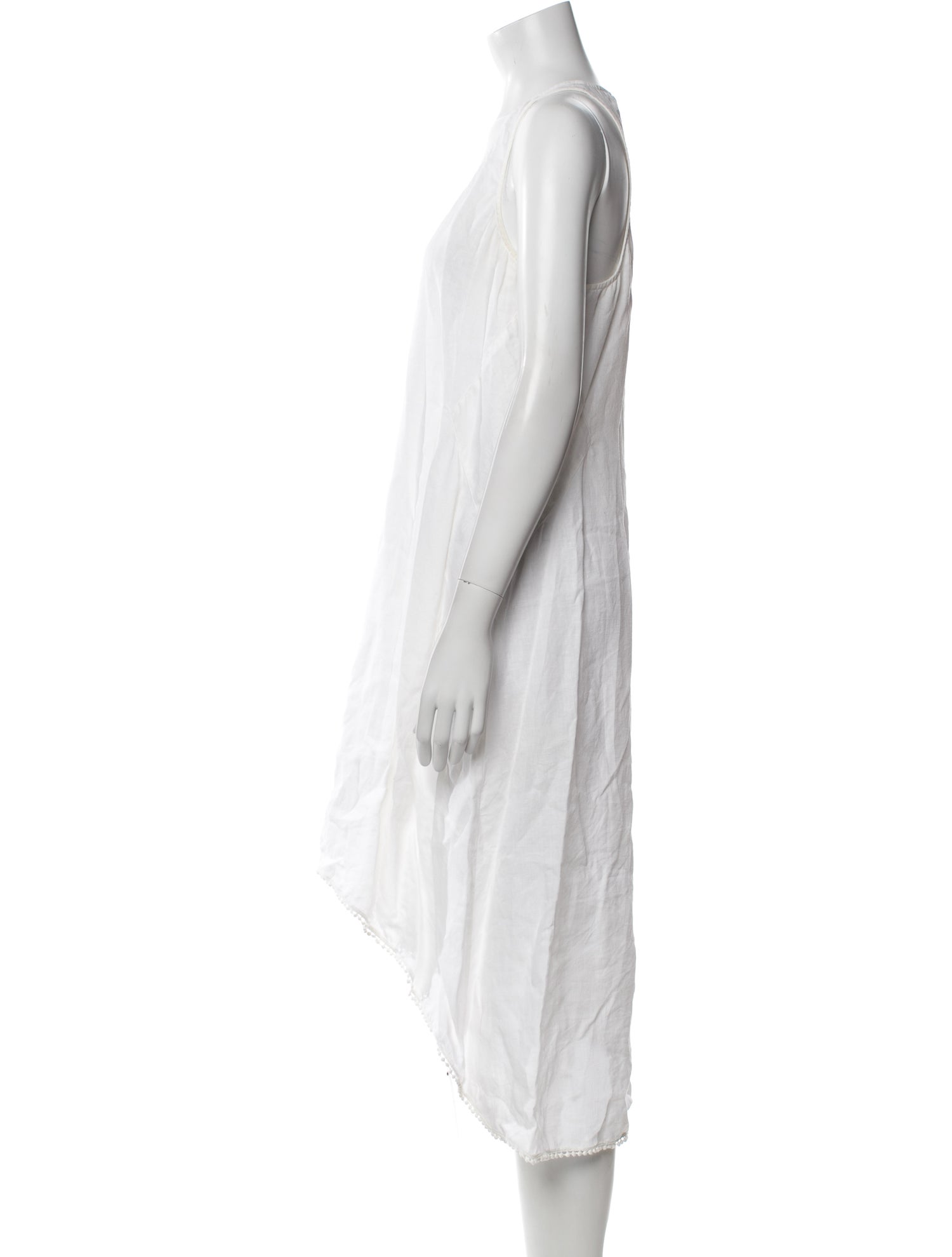 Calypso St. Barth Linen Midi Length Dress