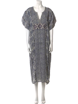 Calypso St. Barth Linen Long Dress