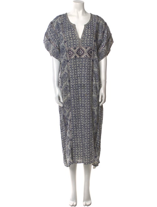 Calypso St. Barth Linen Long Dress